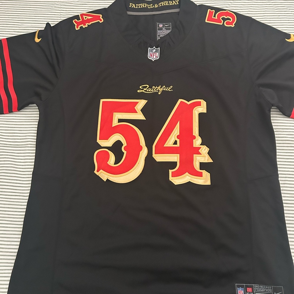 NWT XL San Francisco Niners Rivalries Jersey Fred Warner